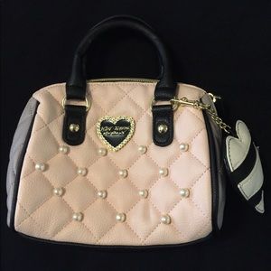 Betsey Johnson Small Quilted Handbag